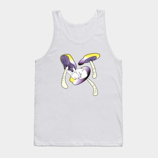 Non-binary bunny mushroom Tank Top